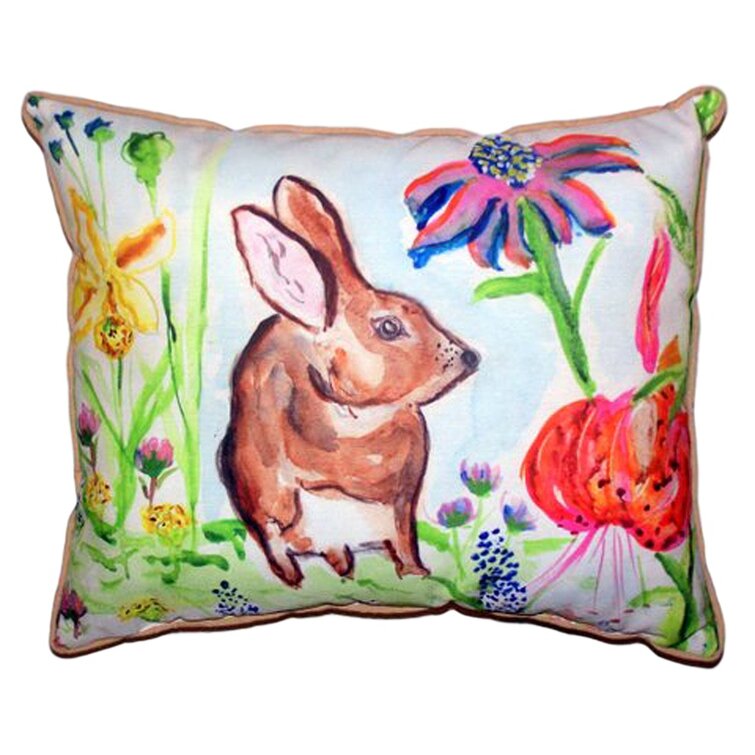 rabbit lumbar pillow